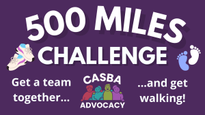 CASBA image to promote 500 miles