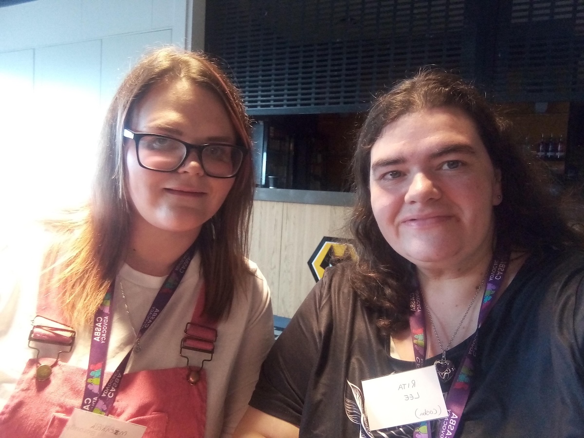 Rita Lee and Michaela Mooney