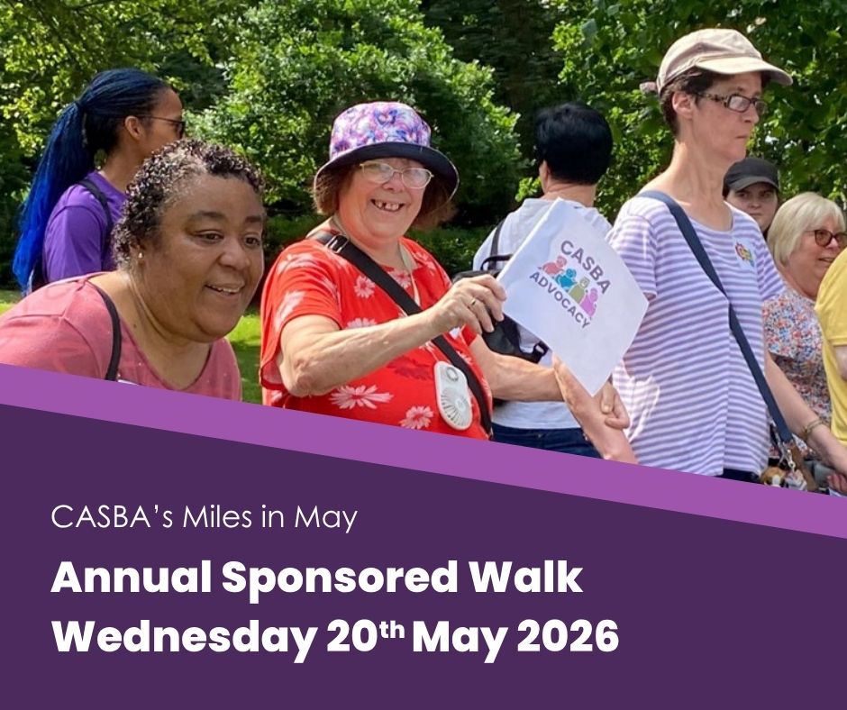 CASBA’s Miles in May – Citizens’ Annual Sponsored Walk