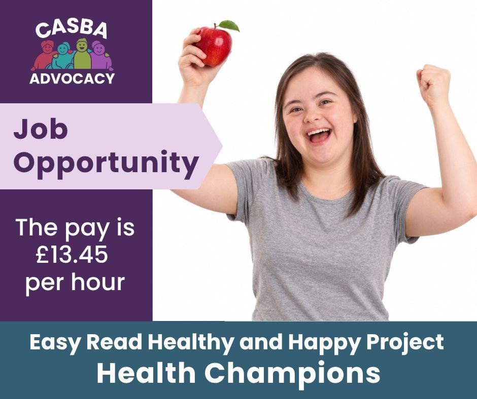 CASBA Advocacy - Health Champion